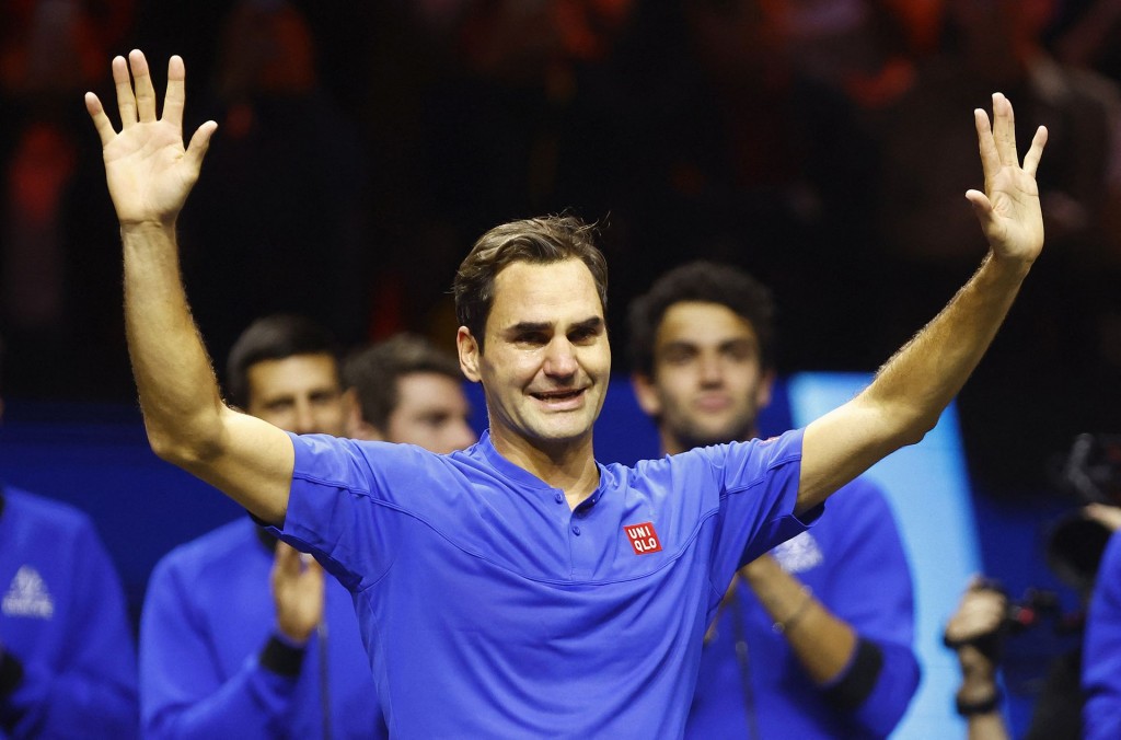 La vida es genial, dice Federer al lanzar el documental sobre su retiro