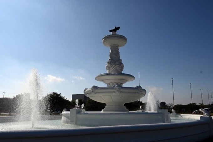 El Municipio Santa Fe puso nuevamente en funcionamiento la Fuente de la Cordialidad