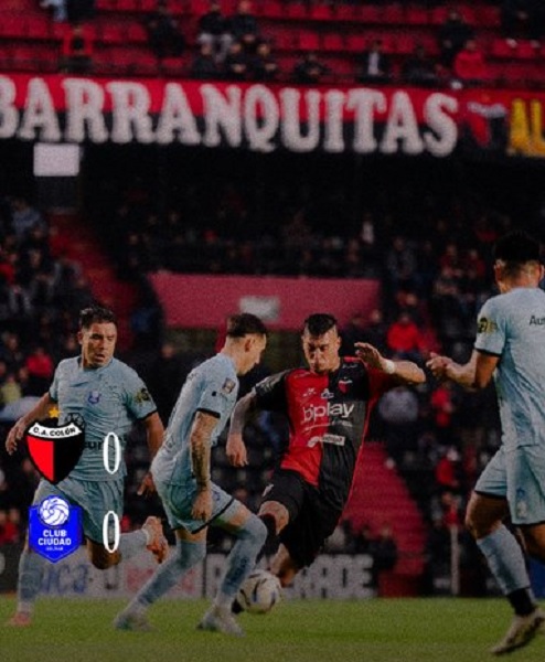 Club Atletico Col&oacute;n no pudo con Bol&iacute;var y el sue&ntilde;o del ascenso empieza a crujir