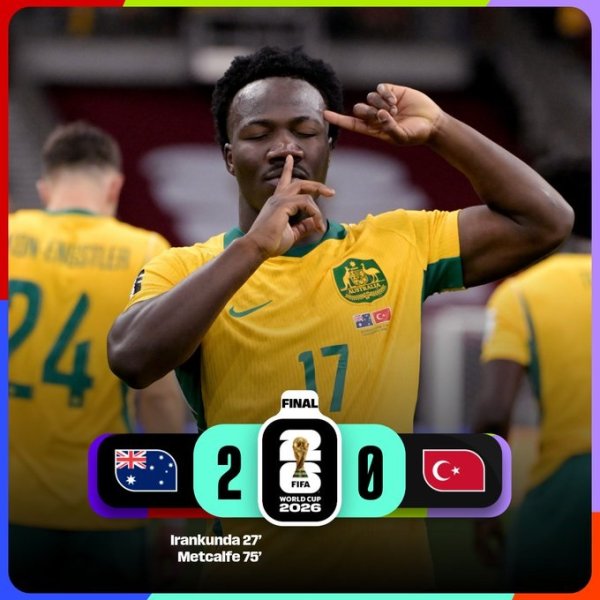 Batacazo de Australia en el debut para prender fuego un grupo que tiene a Estados Unidos en la cima