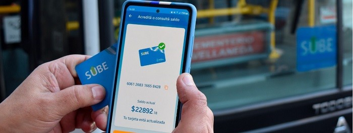 Ahora la app SUBE permite acreditar hasta 40.000 pesos en la tarjeta