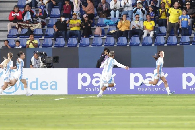 Argentina debutó con triunfo ante Uruguay en la CONMEBOL Copa América Femenina 2025