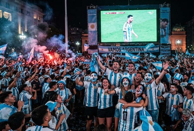 Argentina paralizada este martes por el enfrentamiento de la selecci&oacute;n ante Egipto