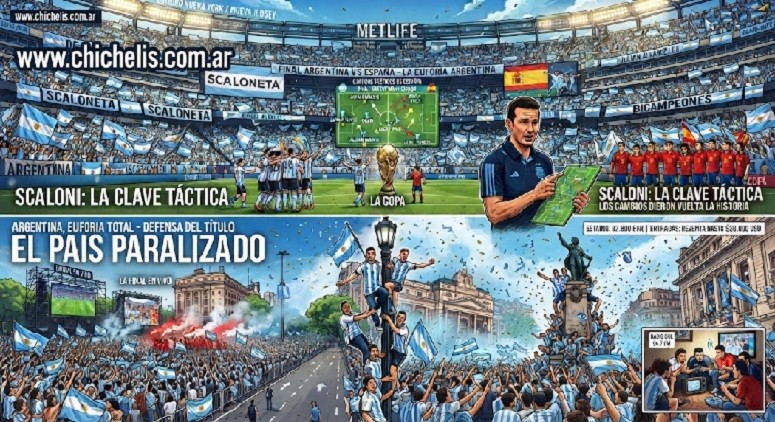 Argentina ante el desaf&iacute;o final: la defensa del t&iacute;tulo mundial ante Espa&ntilde;a