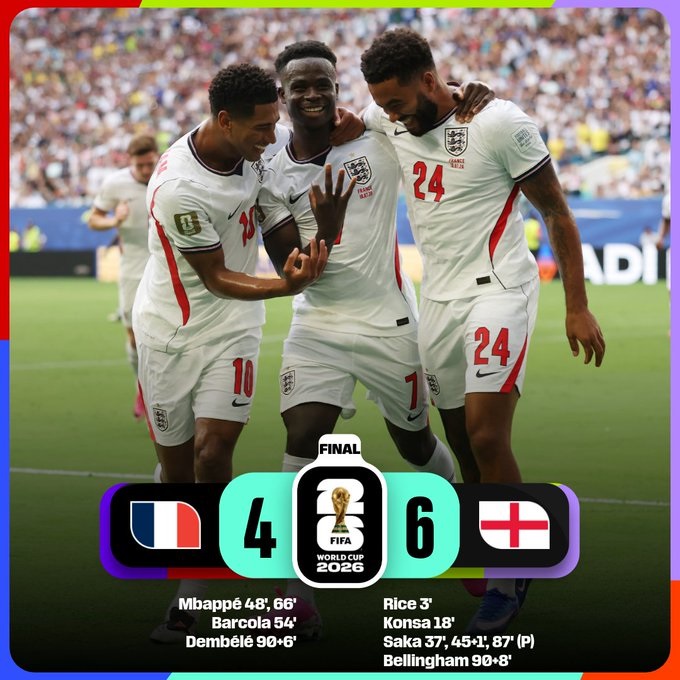 Inglaterra subi&oacute; al podio en una jornada inolvidable ante Francia
