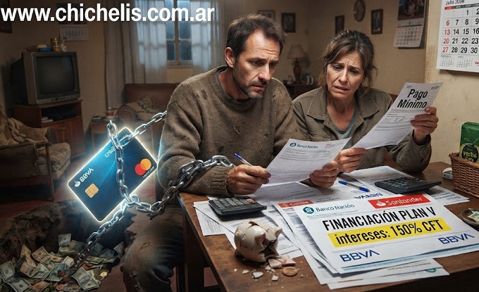 El laberinto del cr&eacute;dito: C&oacute;mo las familias se endeudan para sobrevivir y el peso de los intereses en la Argentina