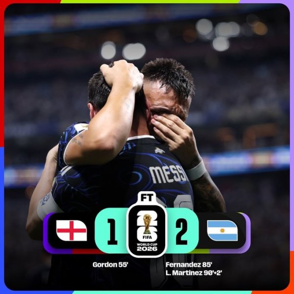 ARGENTINA 2 INGLATERRA 1: LA &Eacute;PICA REMONTADA QUE PARALIZ&Oacute; A UN PA&Iacute;S
