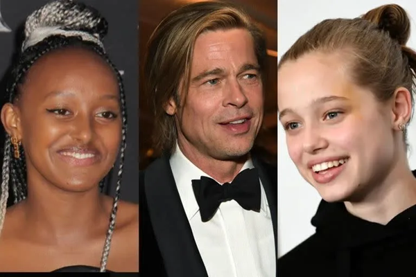 Brad Pitt sorprendió al hablar de sus hijas, Shiloh y Zahara, tras años de silencio