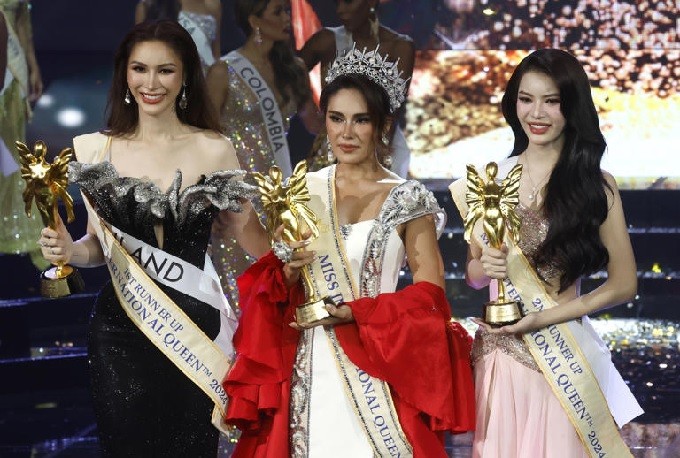 La trans peruana Catalina Marsano es coronada como Miss Reina Internacional en Tailandia