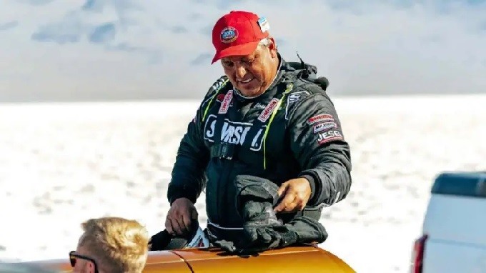 Muere el piloto Chris Raschke al estrellarse su bólido a 450km/h mientras buscaba batir un récord de velocidad