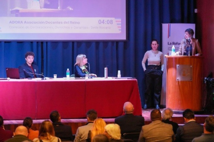 Convención Reformadora: La Comisión de Declaraciones, Derechos y Garantías realizó su segunda audiencia pública