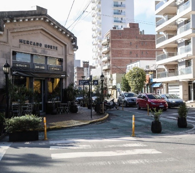 La Municipalidad Santa Fe impulsa el ensanche de ochavas para una ciudad más segura para el peatón