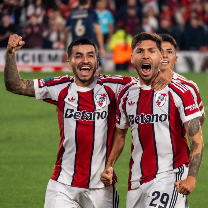Alivio en el Monumental: River se despert&oacute; y le gan&oacute; 2-0 al l&iacute;der Argentinos Juniors 