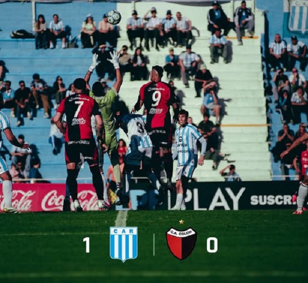 Golpe en C&oacute;rdoba: Racing le gan&oacute; a Col&oacute;n por uno a cero, fren&oacute; su ilusi&oacute;n y encendi&oacute; las alarmas 