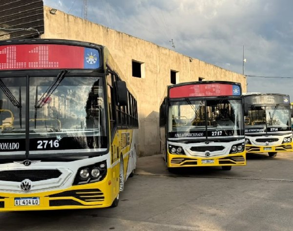 El sistema de colectivos suma nuevas unidades en Santa Fe capital