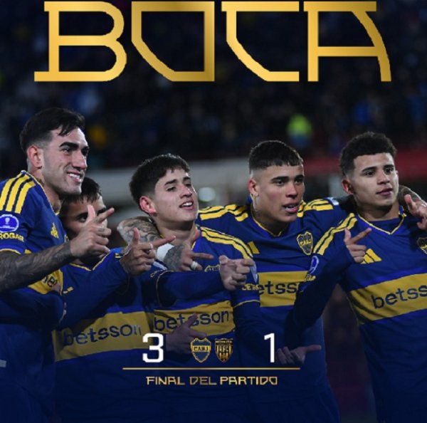 Boca Juniors derrot&oacute; 3-1 a Deportivo Recoleta en el Estadio Tom&aacute;s Adolfo Duc&oacute; sin dejar dudas