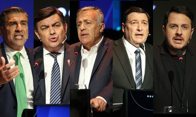 Tenso debate en Mendoza entre los candidatos a gobernador: fuertes cruces entre Cornejo y De Marchi