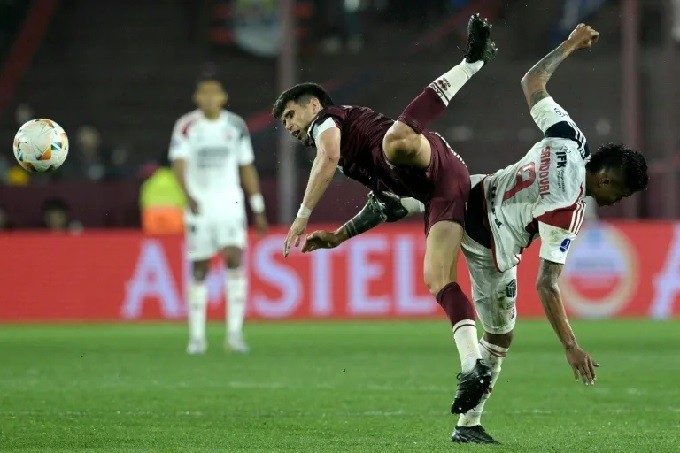 COPA SUDAMERICANA LANÚS SOLO EMPATO 0-0 ANTE INDEPENDIENTE MEDELLIN 