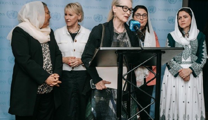 Meryl Streep ante la ONU: Una ardilla tiene más derechos que una niña hoy en Afganistán