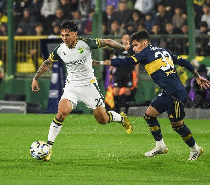 BOCA OTRA VEZ EN CRISIS PERDIO CON DEFENSA Y JUSTICIA 2-1 Y RUSSO ENFERMO 
