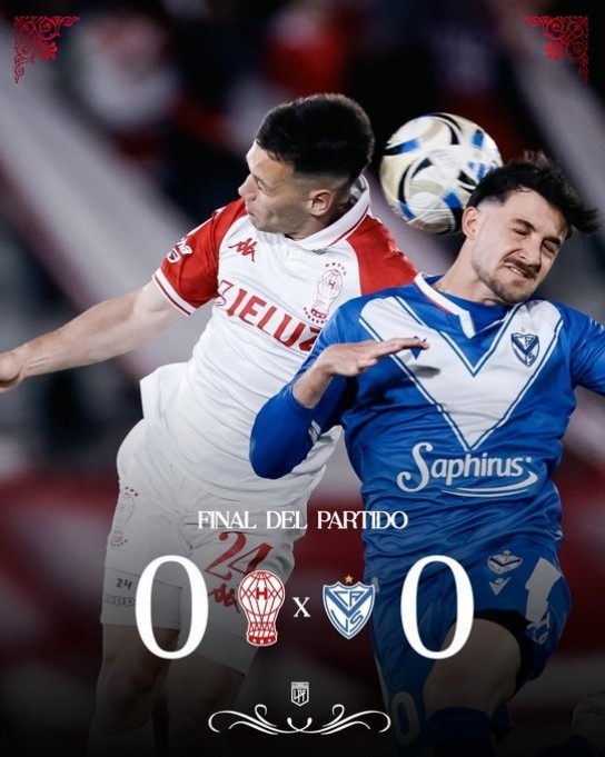 HURACÁN NO PUDO SALIR DE LA MEDIOCRIDAD, Y EMPATO 0-0 CON VELÉZ