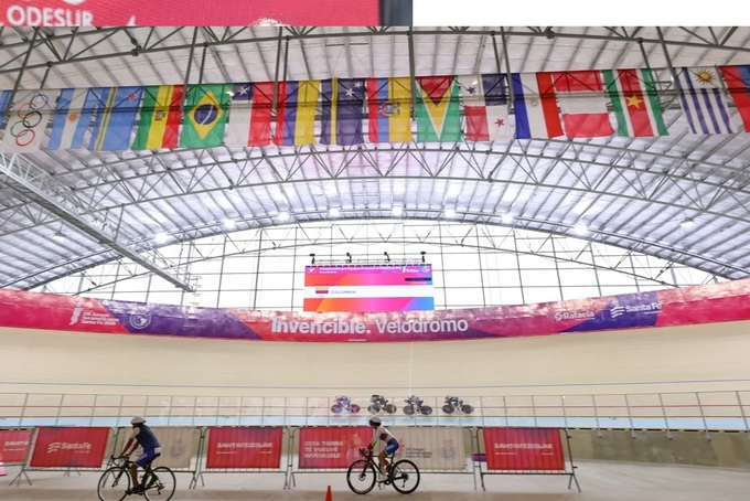 Colombia logr&oacute; el doblete dorado en Ciclismo Pista Velocidad en Rafaela