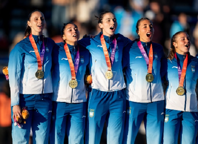 El hockey argentino, en lo más alto del podio en Santa Fe 2026