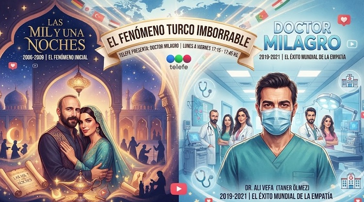 Fenómeno turco imborrable: porque Doctor Milagro y Las mil y una noches siguen marcando la vara alta en la televisión