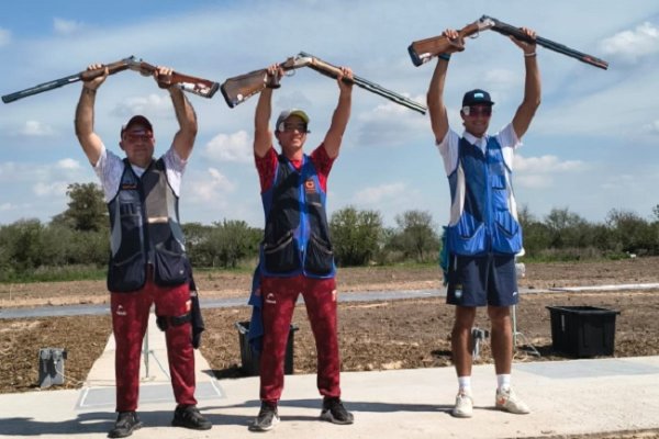 AMELIA FOURNEL Y JOAQUÍN CISNEROS SE COLGARON EL BRONCE EN EL CENTRO INTERNACIONAL DE TIRO