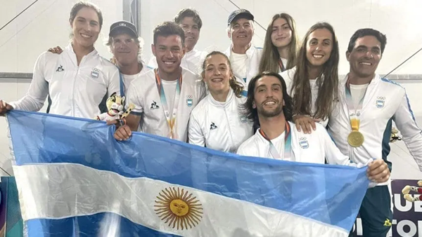Velas de oro para Argentina en el quinto día de los Juegos Suramericanos Asunción 2022