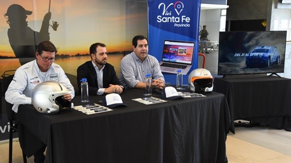 LA PROVINCIA ACOMPAÑÓ LA PRESENTACIÓN DEL RALLY DEL JAAUKANIGÁS EN ROSARIO