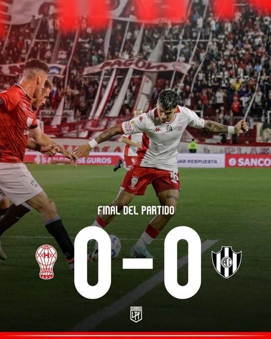 HURACÁN NO PUDO CON CENTRAL CORDOBA SANTIAGO, Y QUEDO A 3 PUNTOS DE LA PUNTA 