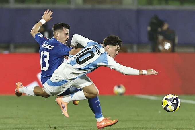 SUB 20 ARGENTINA SIN TANTA EXPECTATIVA ESTA PUNTERA Y AVANZO EN OCTAVOS 
