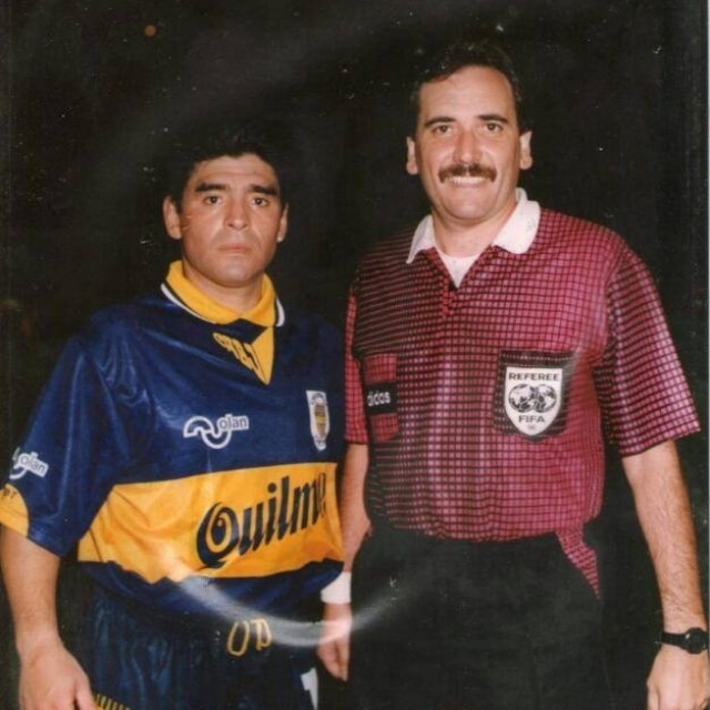 Rubén Pascualino: el ex árbitro que dirigió a Maradona, y  busca terminar con la corrupción en el Porvenir