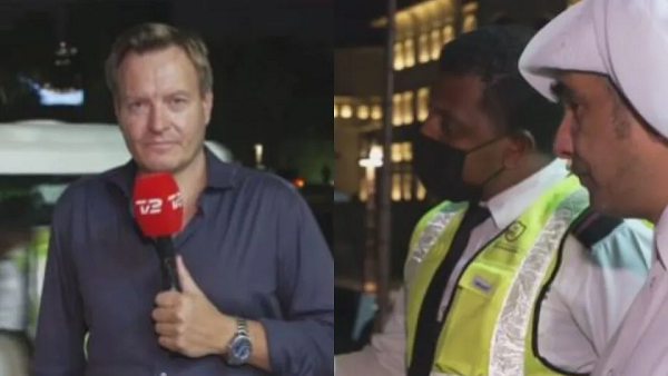 Qatar 2022 y su verdadero rostro: guardias amenazan a reportero con romper su cámara