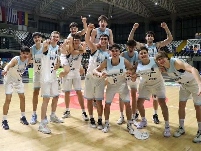 Argentina vence a Uruguay y está en semifinales del FIBA Américas U17 de Colombia