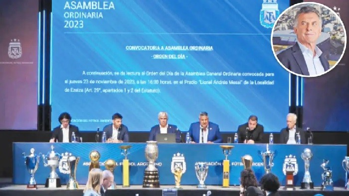 La AFA se presenta como la primera oposición al gobierno de Javier Milei