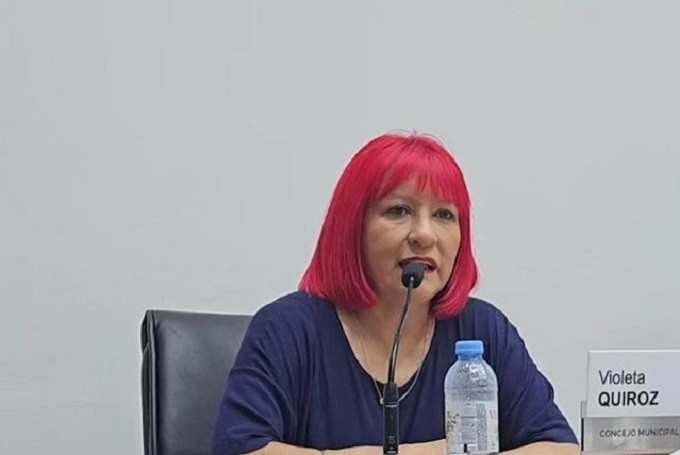 VIOLETA QUIROZ HABLO SOBRE DISCAPACIDAD COLECTIVOS LARGA DISTANCIA Y PRESUPUESTO MUNICIPAL