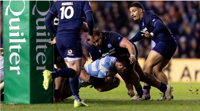 RUGBY: Y ESE SENTIMIENTO UNICO LLAMADO LOS PUMAS, CON UNA VICTORIA HISTORICA ANTE ESCOCIA