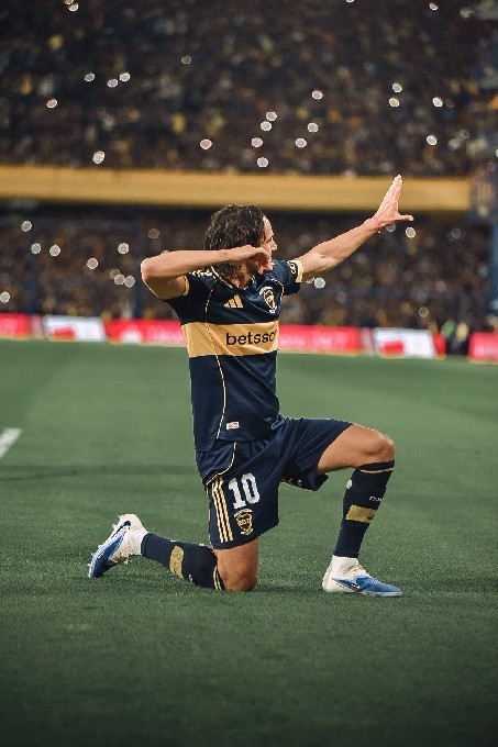 Boca le ganó a 2 a 0 a Tigre, y Cavani ingreso marcando un gol  