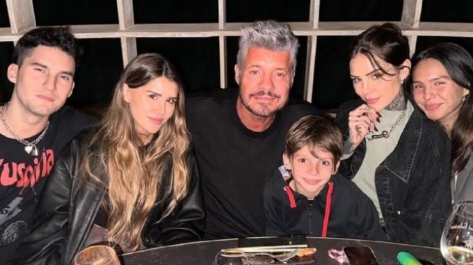 Marcelo Tinelli en medio de la interna familiar y las amenazas a su hija Juana