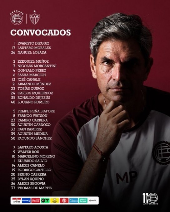 LANÚS CON TODA LA FE PARA ENFRENTAR A MINEIRO POR LA FINAL SUDAMERICANA 