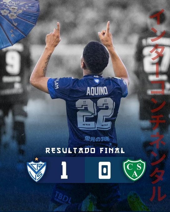 Vélez derrotó a Sarmiento en Liniers, y va camino al titulo de la liga profesional 