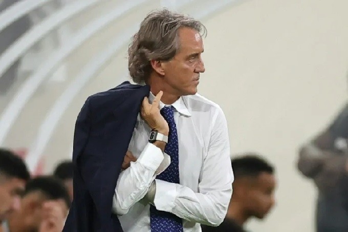 Mancini reconoce que se equivocó al cambiar Italia por Arabia Saudita